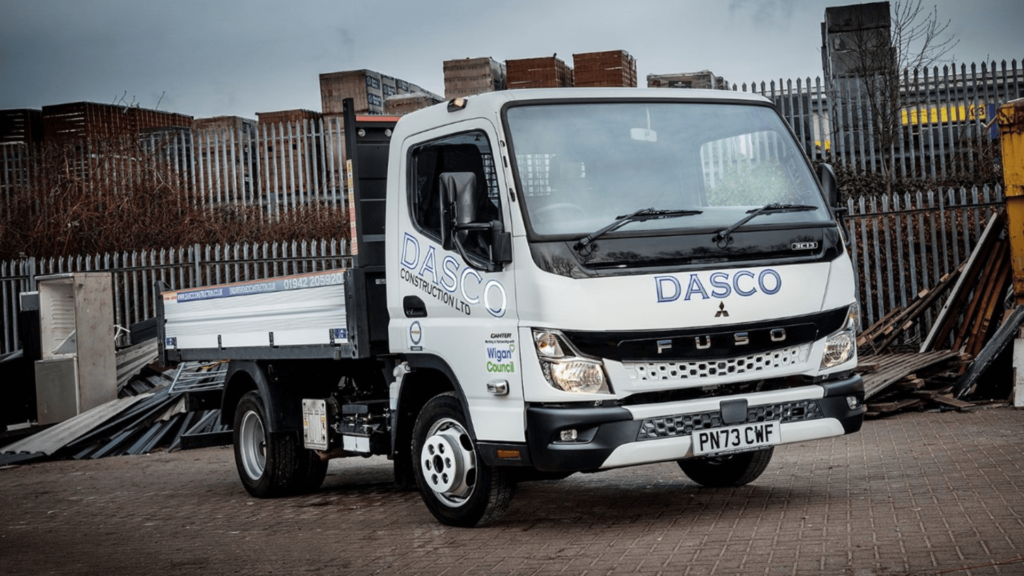 One of Dasco Constructions new FUSO Canters